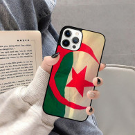 Coque iPhone Drapeau Algérie - Fièrement Algérien