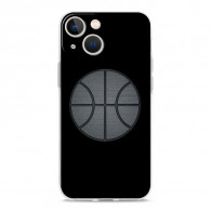 Coque iPhone Design Ballon de Basket Noir