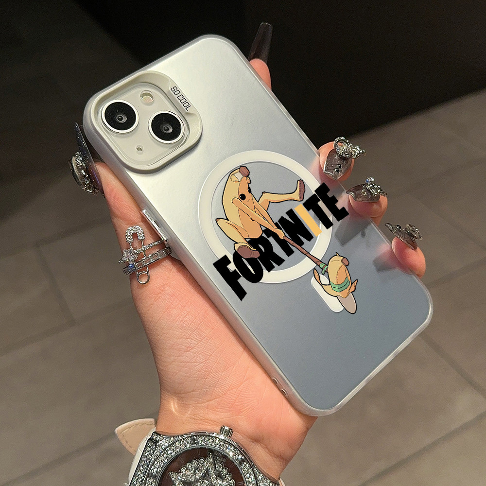 Coque iPhone 16 Pro Fortnite Banane Peely : Protection et Style pour Joueurs