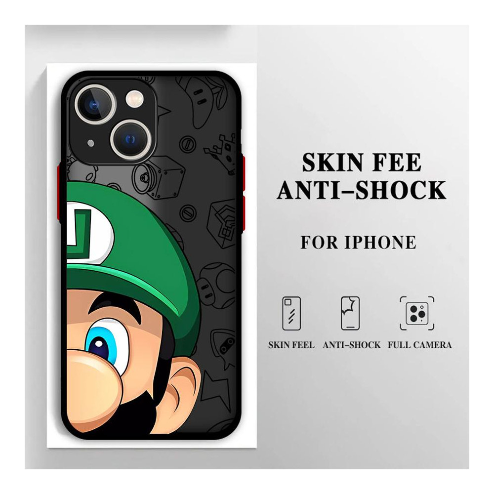 Coque iPhone Anti-Choc Luigi : Protection et Style Gaming