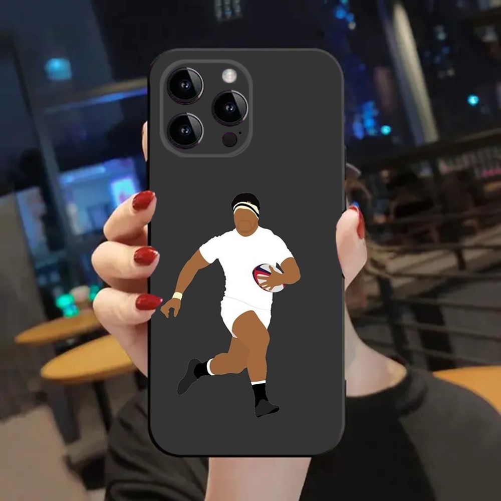 Coque iPhone X Rugby - Joueur en action