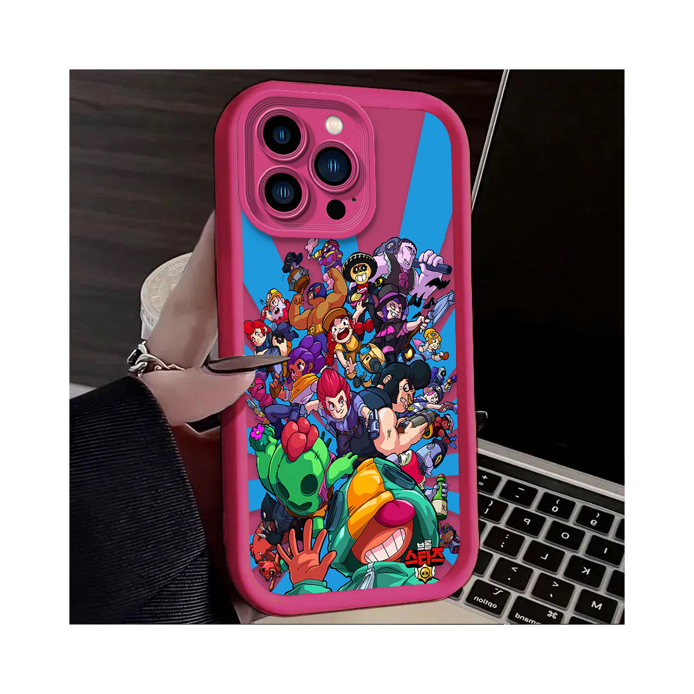 Coque iPhone 16 Pro Max Brawl Stars : Protégez votre téléphone avec style