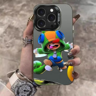 Coque iPhone 15 Pro Max Leon Brawl Stars