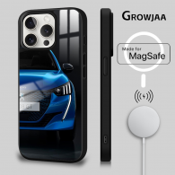 Coque iPhone MagSafe Peugeot 208 GT Bleue