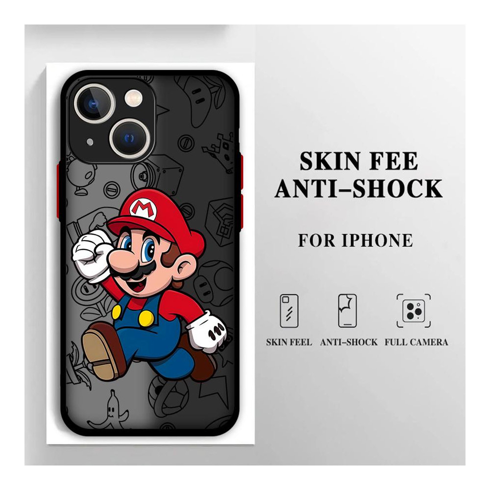 Coque iPhone 13 Pro Max Anti-Choc Mario