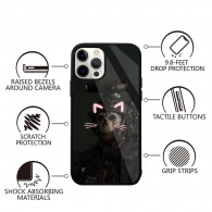 Coque iPhone 14 Ghost Chat Lumineux - Protection Antichoc et Anti-rayures