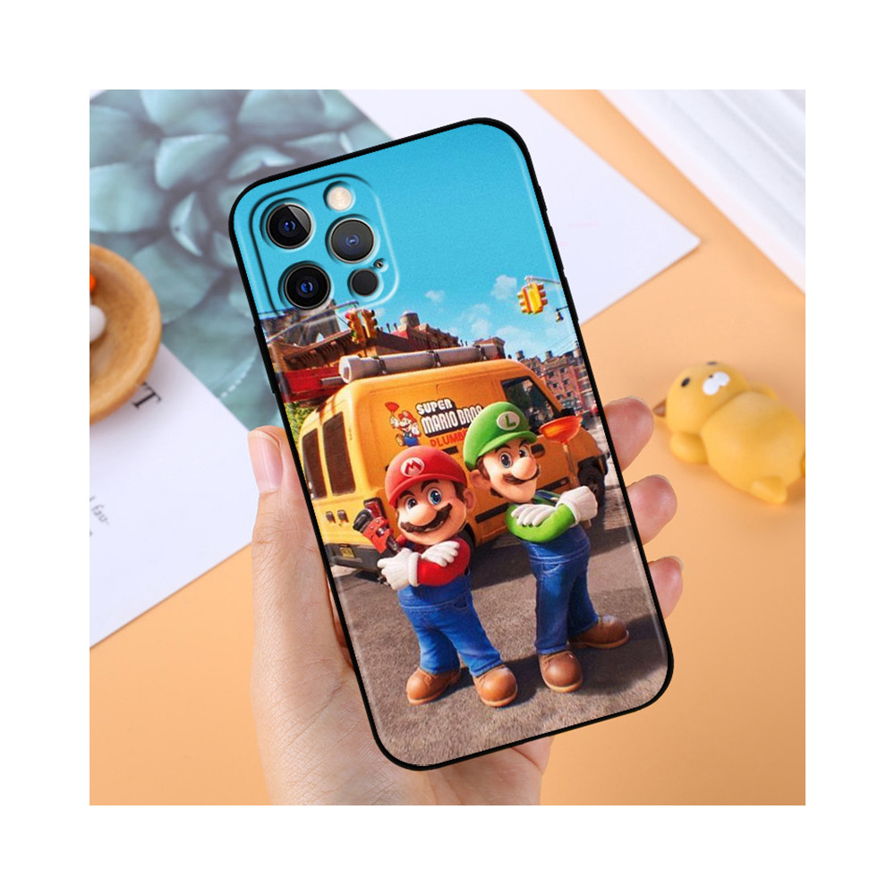 Coque iPhone Super Mario Bros - Mario et Luigi Plombiers