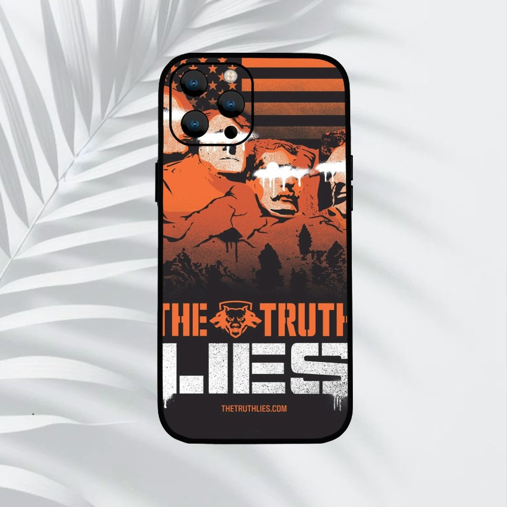 Coque iPhone XS Max The Truth Lies - Design engagé et original