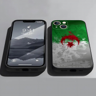 Coque iPhone 13 mini Drapeau Algérie Design Unique