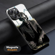 Coque iPhone 16 Pro MagSafe - Design Squelette Costume