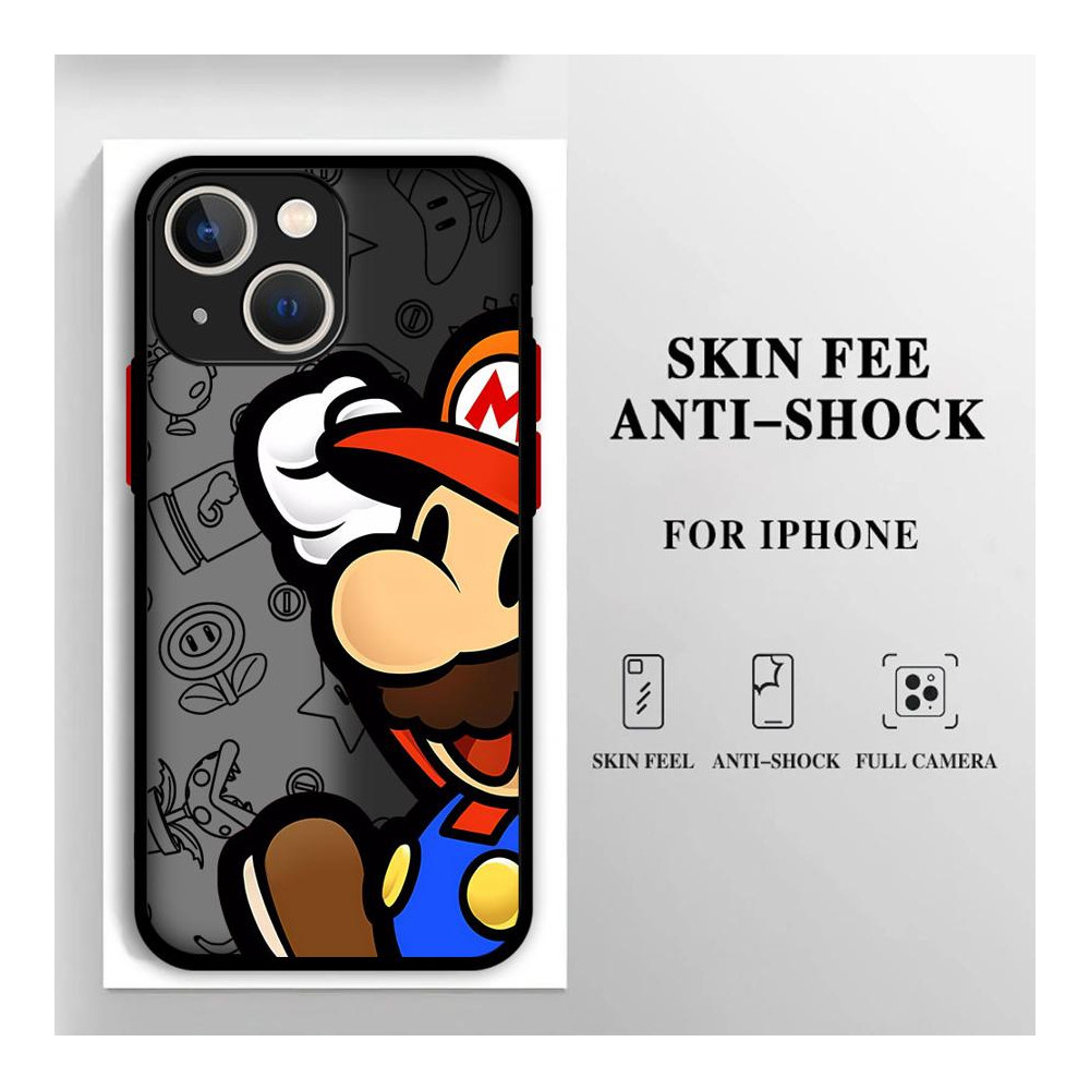 Coque iPhone 16 Anti-Choc Mario