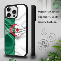 Coque iPhone Drapeau Algérie - Protection Élégante et Patriotique