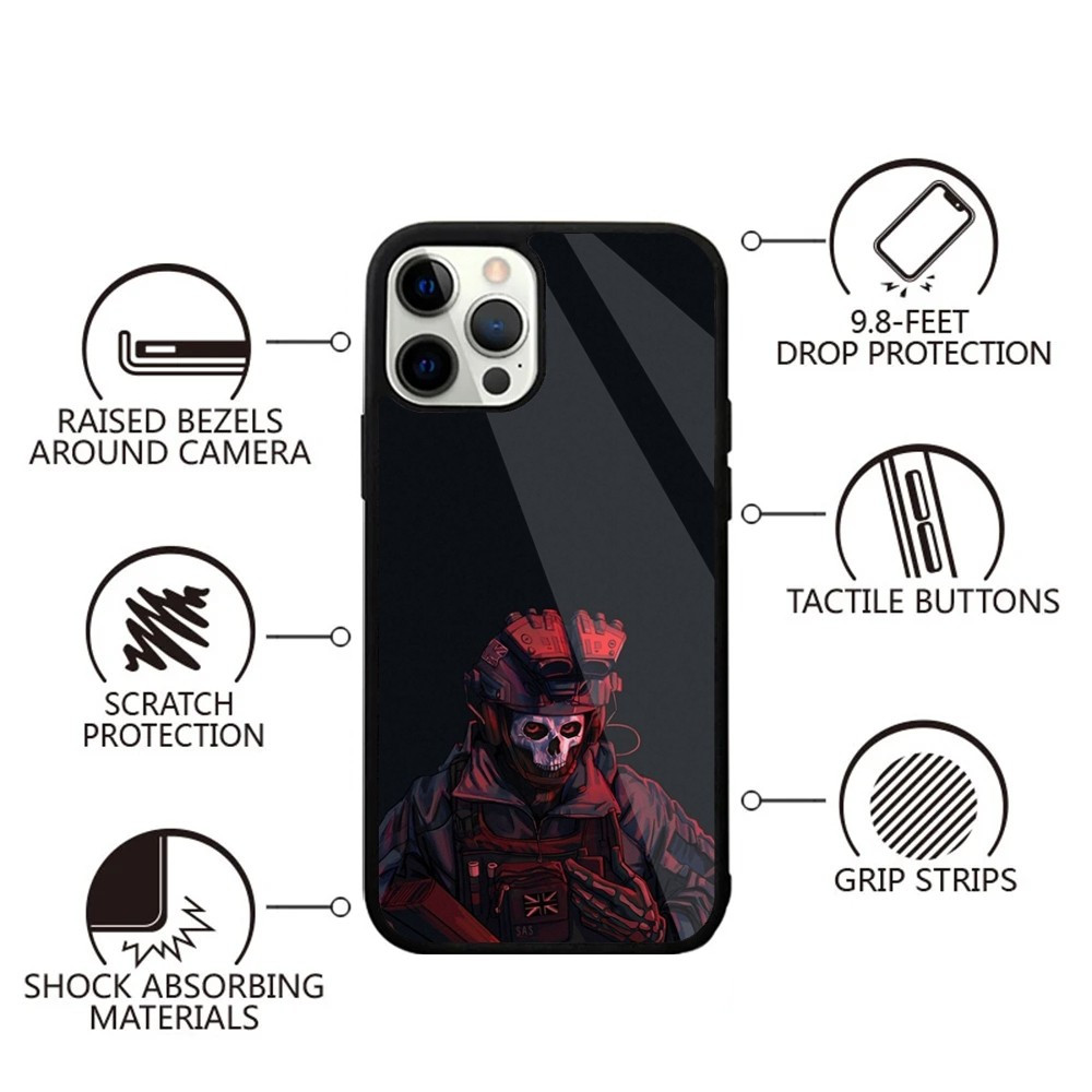 Coque iPhone 14 Ghost - Protection Ultime et Design Unique