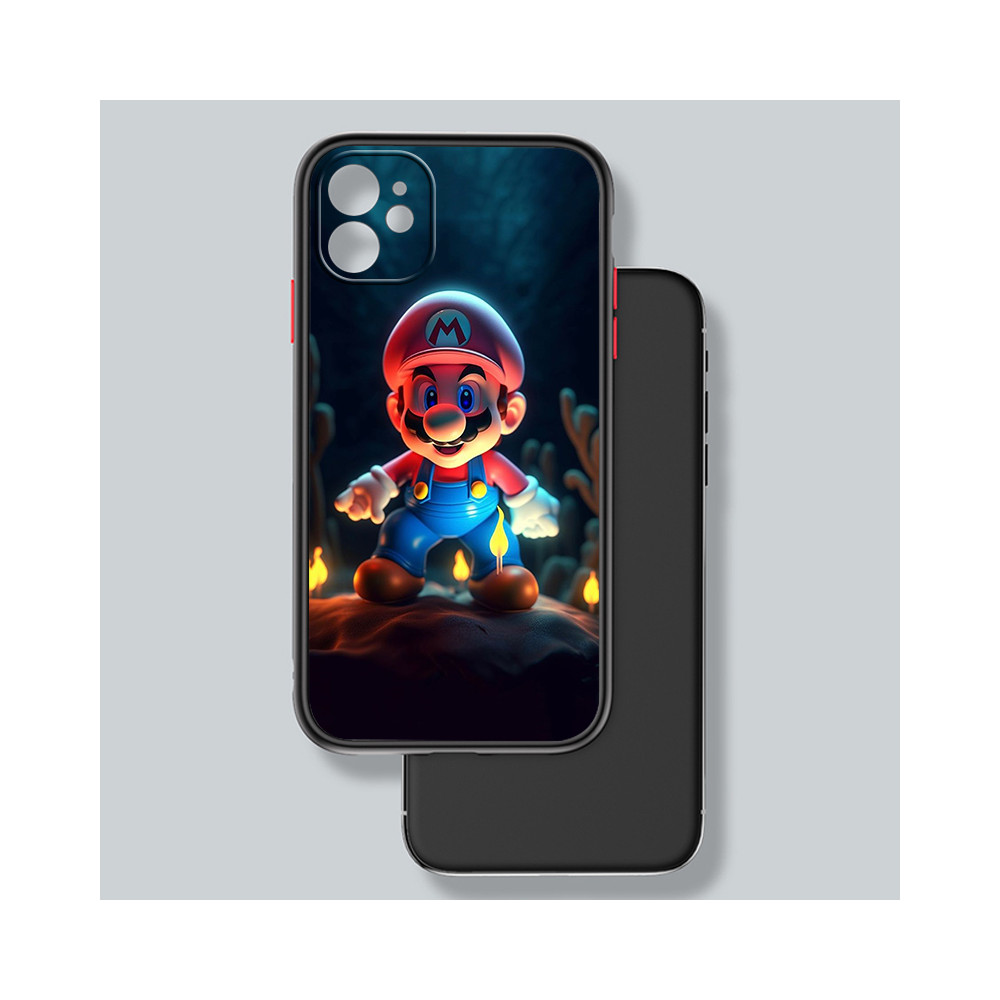 Coque iPhone XS Mario 3D - Protection et Style Gaming