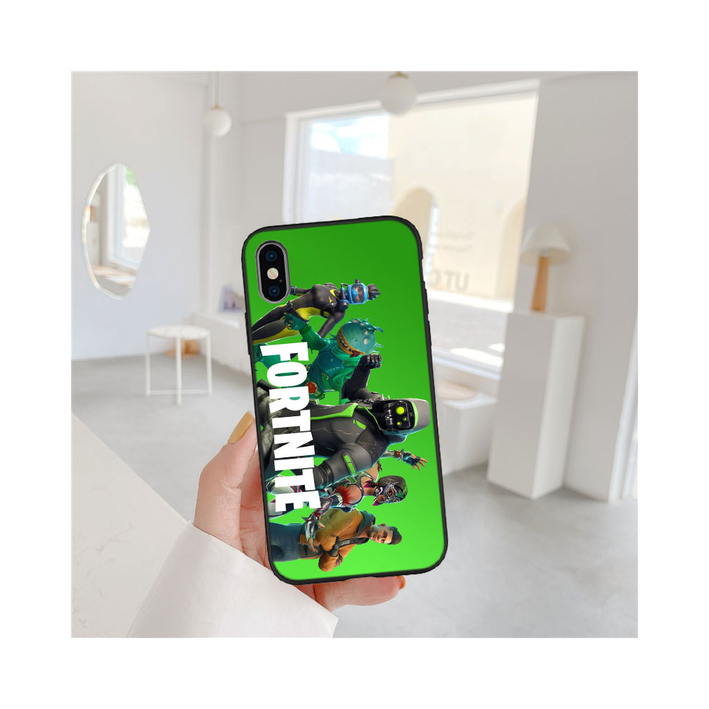 Coque iPhone Fortnite Vert - Protection Optimale & Design Unique