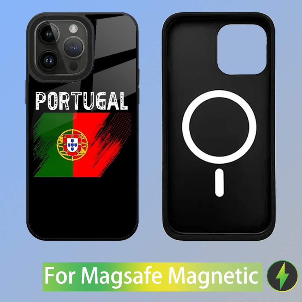 Coque iPhone MagSafe Portugal Drapeau