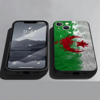 Coque iPhone 15 Drapeau Algérie - Style Unique et Protection Optimale