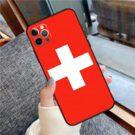 Coque iPhone 16 Drapeau Suisse