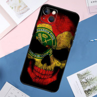 Coque iPhone 12 Guardia Civil - Design Tête de Mort Espagne