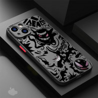 Coque iPhone 13 Pro Gengar Pokémon Design Noir