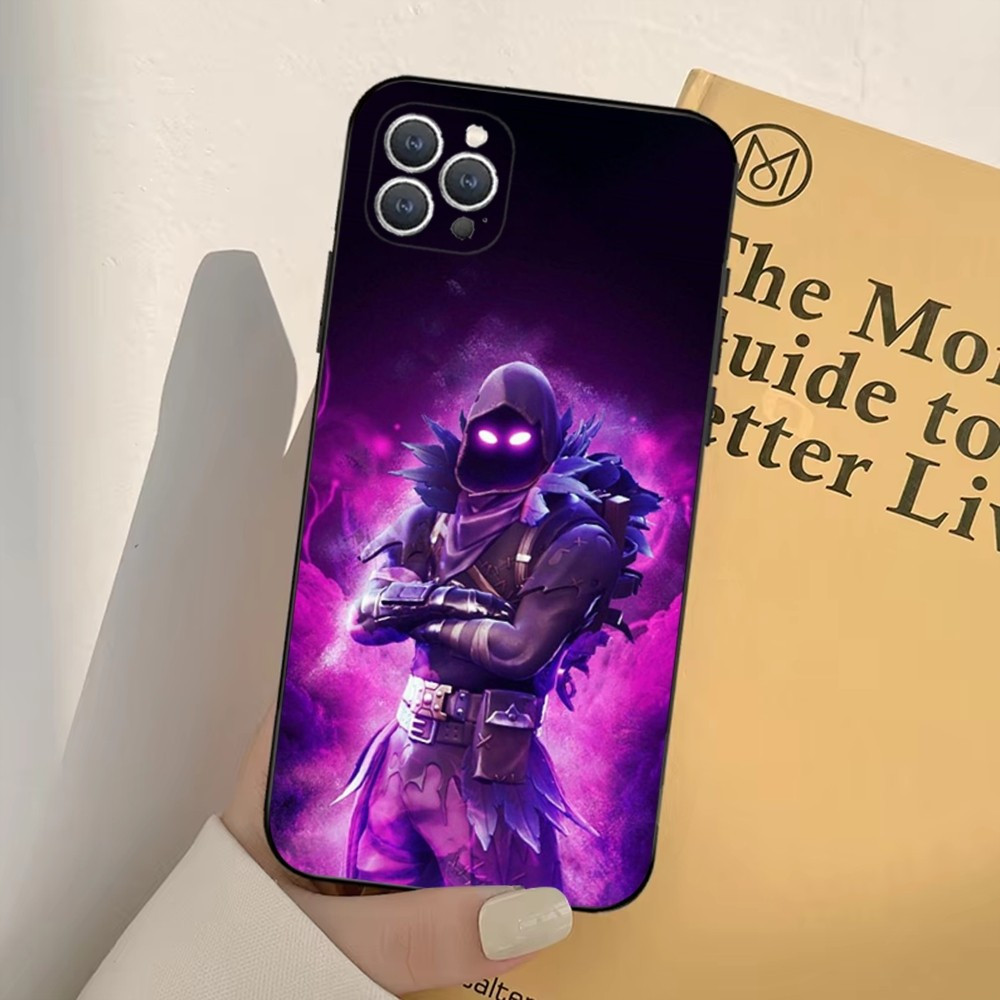 Coque iPhone X Fortnite Raven - Design Exclusif & Protection Optimale