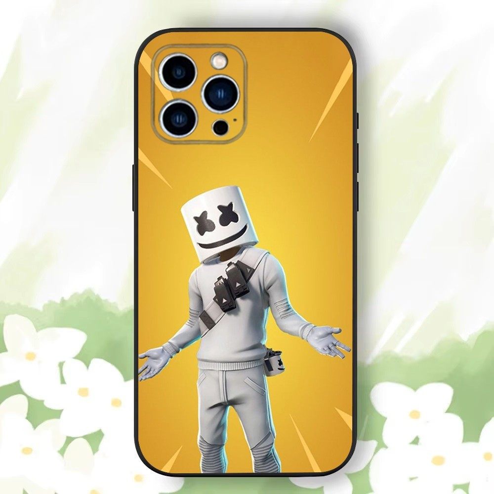 Coque iPhone Marshmello Fortnite - Protection Optimale & Design Unique