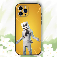 Coque iPhone 16 Pro Marshmello Fortnite - Protection Optimale & Design Unique