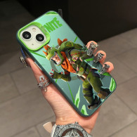 Coque iPhone 16 Pro Max Fortnite Personnage Rex Vert - Protection Optimale