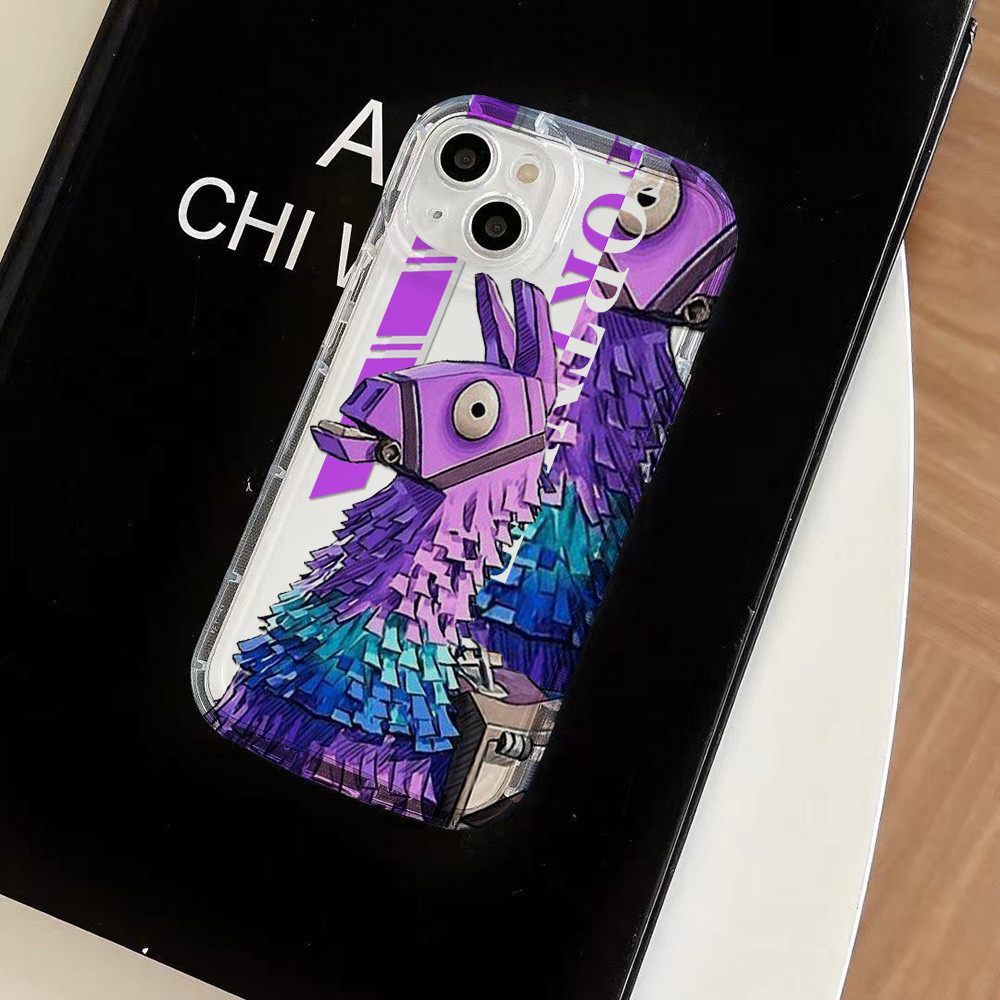 Coque iPhone 12 Pro Design Lama Violet - Protection Optimale & Style Unique