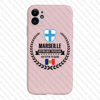 Coque iPhone XR Marseille Blason - Protection & Style