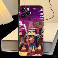 Coque iPhone 12 Pro Minecraft Aventure Épique - Protection Optimale