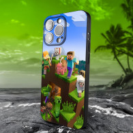 Coque iPhone Incassable Minecraft Aventure Épique - Protection Optimale