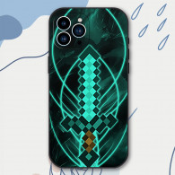 Coque iPhone 11 Pro Motif Épée Minecraft - Protection Optimale & Design Unique