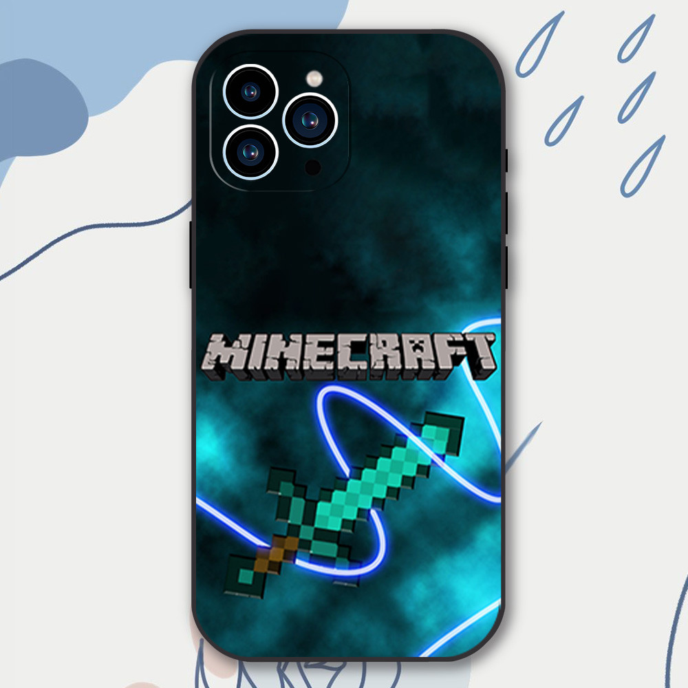 Coque iPhone 16 Pro Minecraft Épée - Design Exclusif