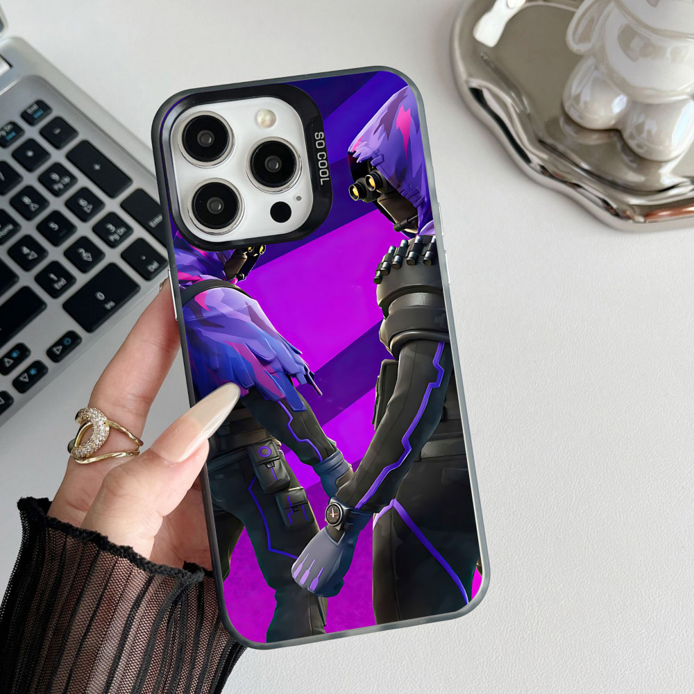 Coque iPhone 16 Personnages Raven Fortnite - Accessoire Tendance