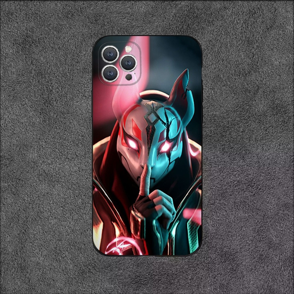 Coque iPhone XS Max Fortnite Personnage au Masque Lumineux