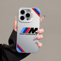 Coque iPhone 16 transparente motif BMW M Performance