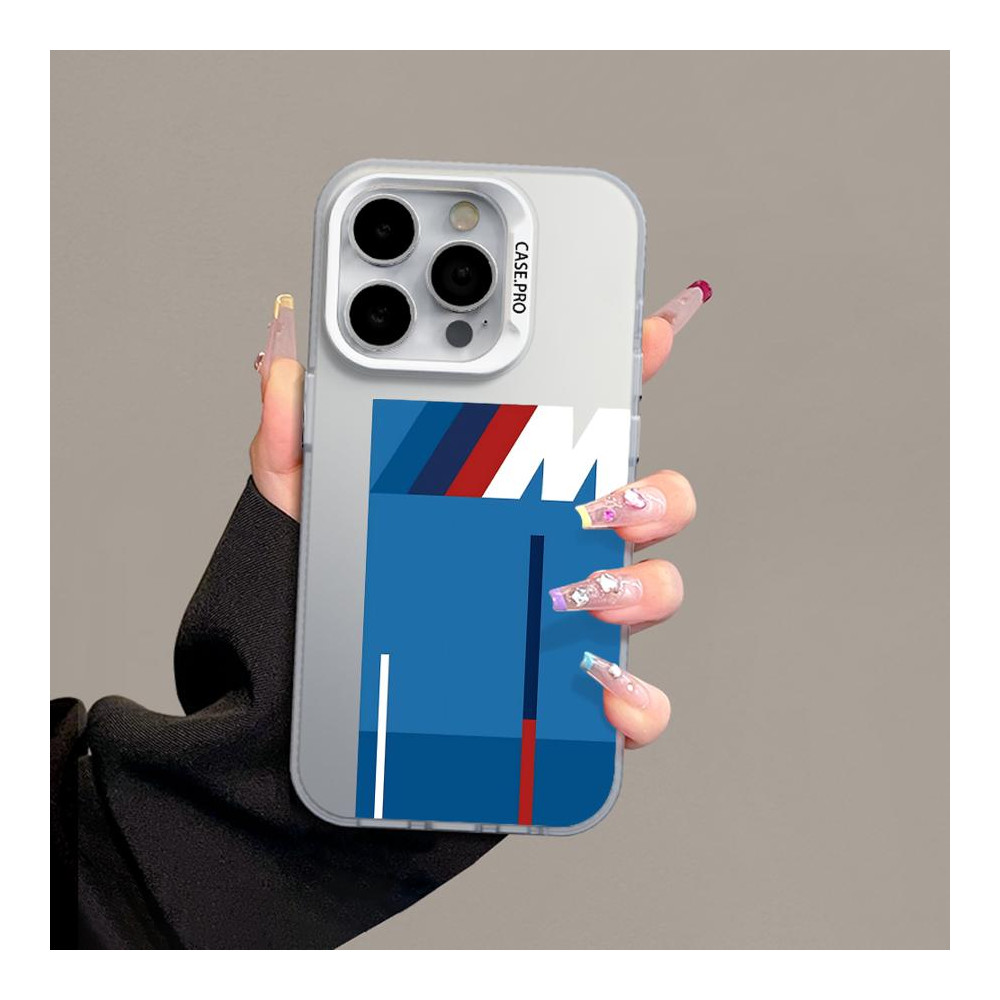 Coque iPhone 15 Plus design BMW Motorsport - Protection élégante