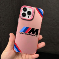 Coque iPhone 12 Pro Max rose BMW M Performance - Protection optimale