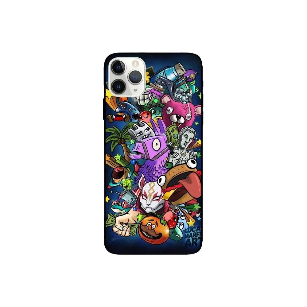 Coque iPhone XS Fortnite par Luca Marfi Art - Design Exclusif