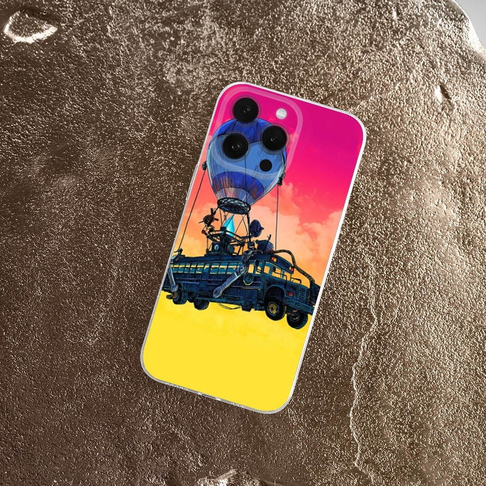 Coque iPhone 11 Pro Max Fortnite Battle Bus : Voyagez avec Style