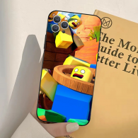 Coque iPhone 14 Pro Roblox - Personnages en chute libre