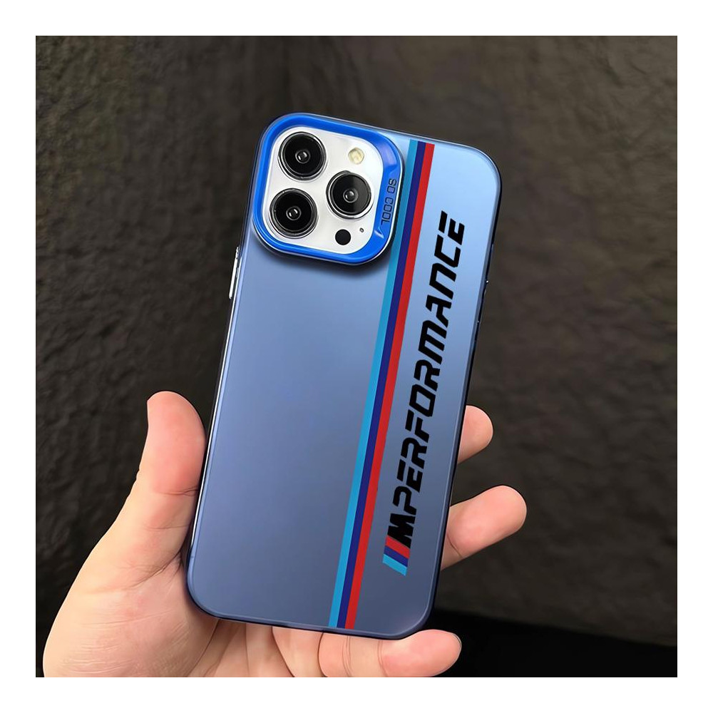 Coque iPhone 16 Plus Performance - Style Racing BMW