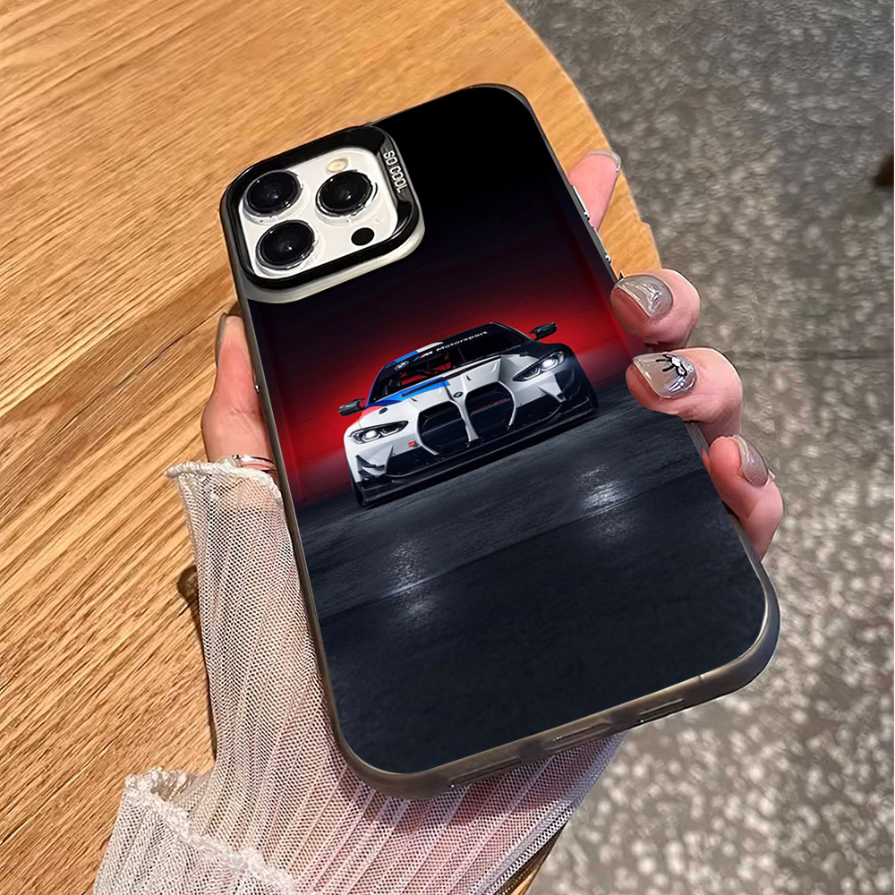 Coque iPhone 16 Plus BMW Motorsport - Design Sportif Unique