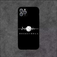 Coque iPhone 11 Basketball Design Épuré