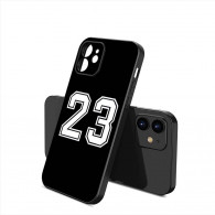 Coque iPhone 13 Pro Noir Numéro 23 - Protection Élégante et Sportive