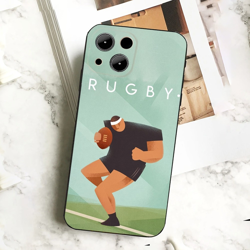 Coque iPhone 14 Pro Max Rugby - Design Unique et Sportif