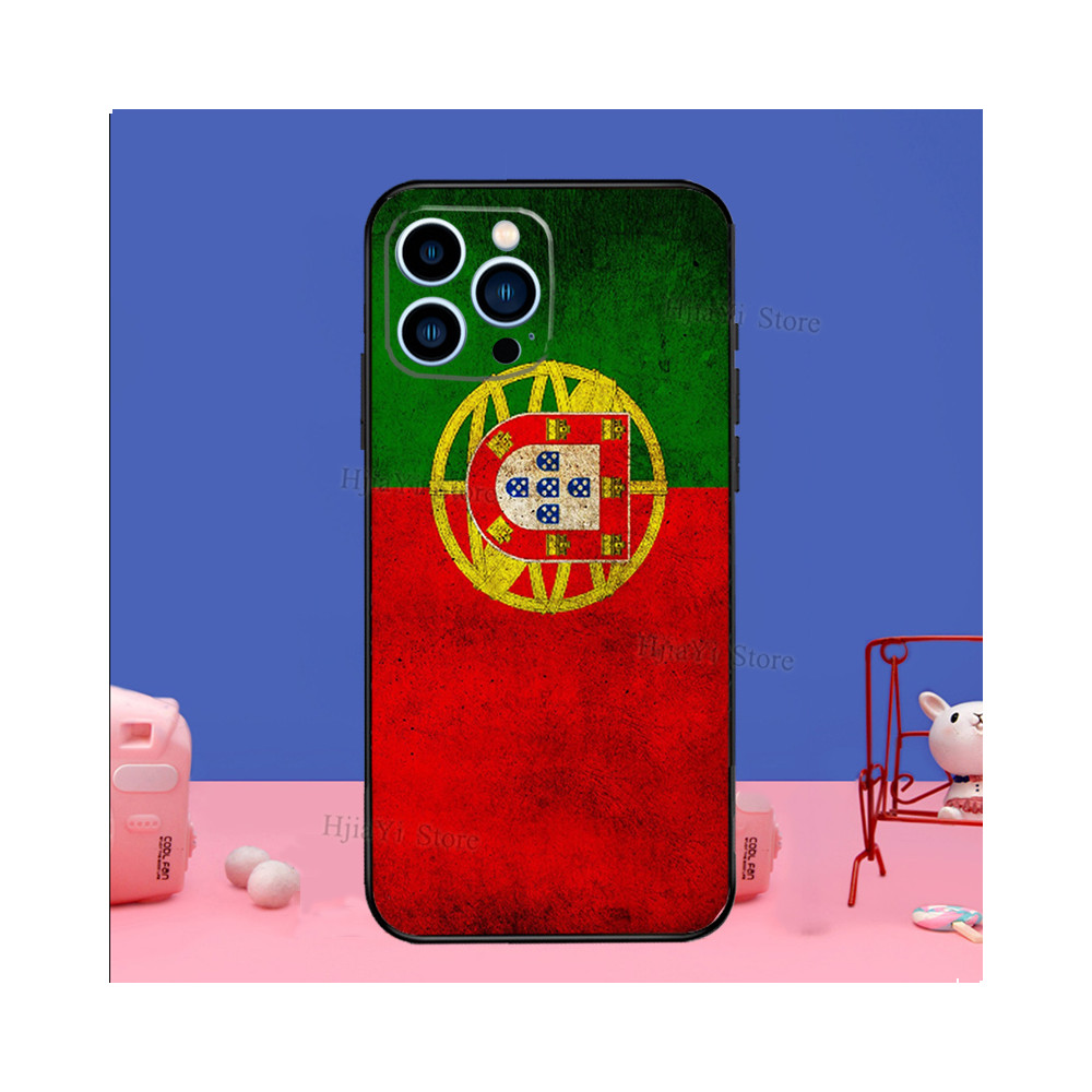 Coque iPhone 15 Plus Drapeau Portugal - Style et Protection