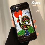 Coque iPhone 12 Pro Design Coq Portugais Traditionnel