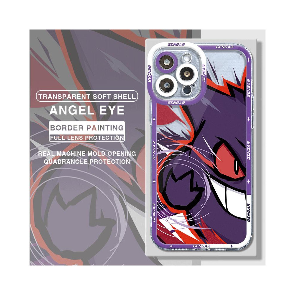 Coque iPhone 15 Gengar : Protection intégrale et design unique